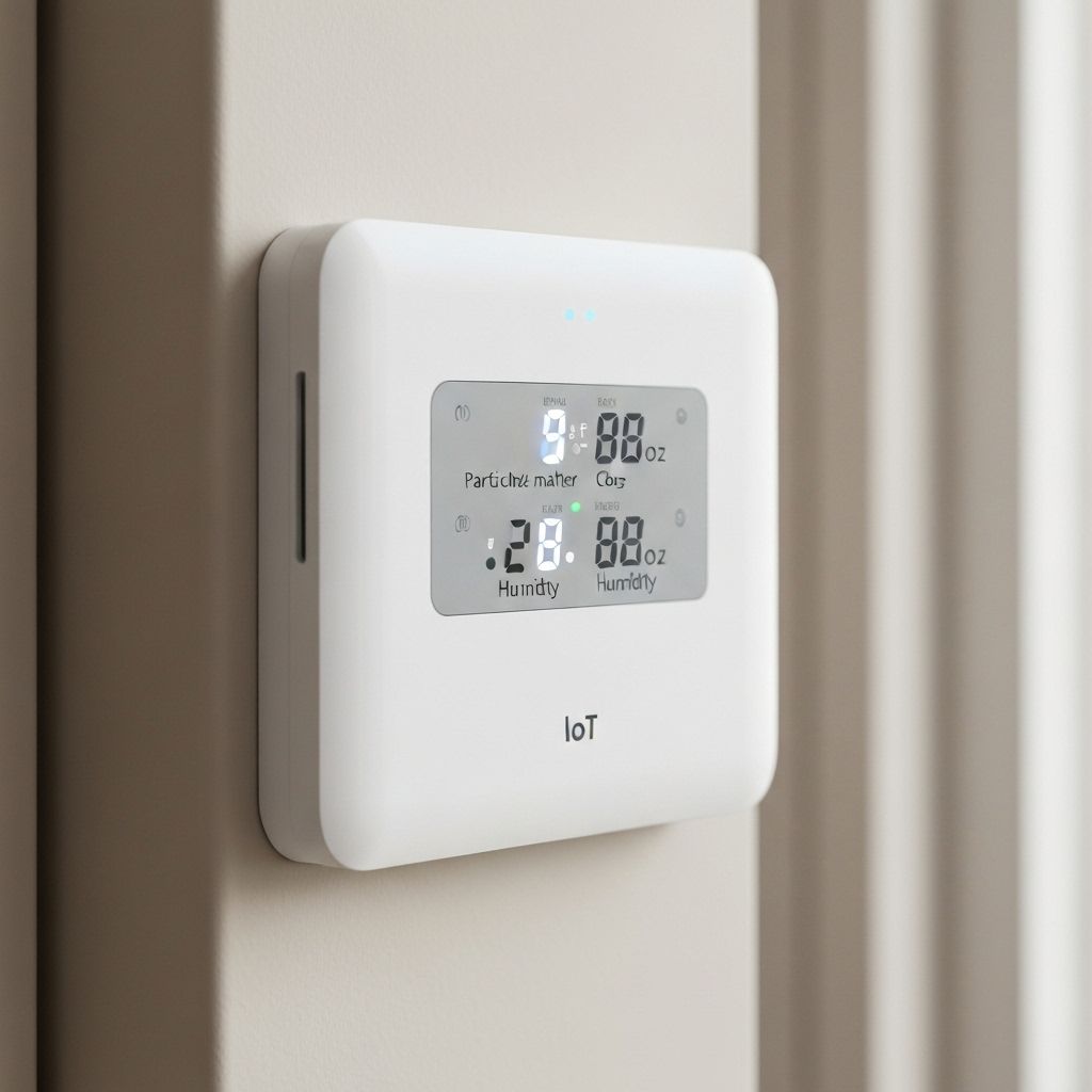 EdgeR Technologies IoT Air Quality Monitor Device